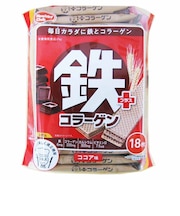 ◎鉄プラスコラーゲン ウエハース18枚