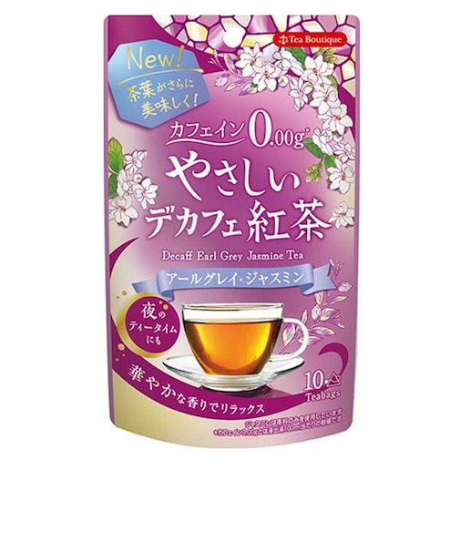 ◎ティーブティック やさしいデカフェ 紅茶アールグレイジャスミン