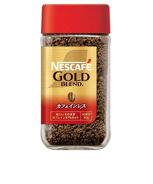 ◎ネスカフェ ゴールドブレンドコーヒー　カフェインレス　80g