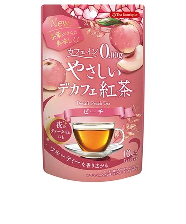 ◎ティーブティック やさしいデカフェ 紅茶 ピーチ