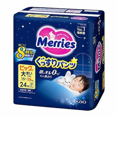 [パンツ]メリーズ ぐっすりパンツ ビッグより大きい 24枚