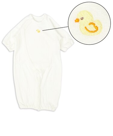 ドレスオールフィットタイプ　長袖　パイル オフホワイト