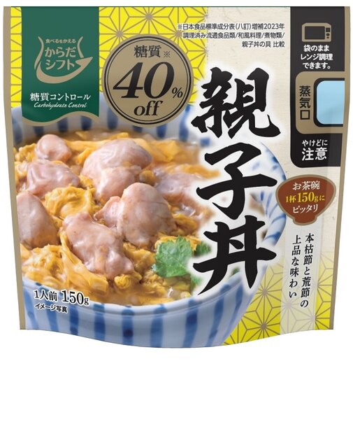 ◎からだシフト 糖質コントロール 親子丼