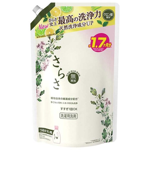 さらさ 洗剤ジェル つめかえ 超ジャンボサイズ 1260g