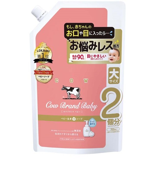 カウブランドベビー 全身泡ソープ 替 700ml