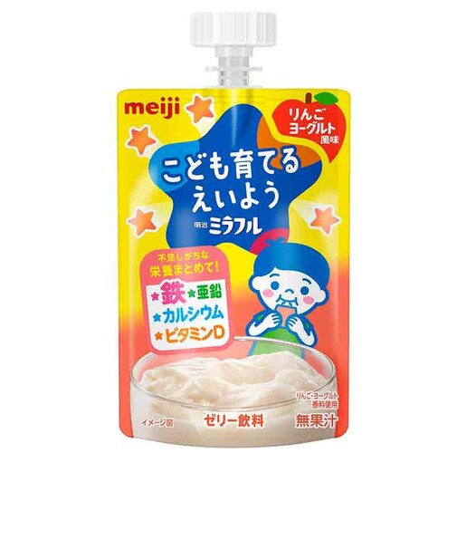 ◎明治ミラフルゼリー りんごヨーグルト風味