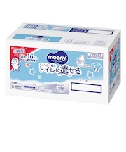 ムーニー おしりふき トイレ流せる 54枚×16個