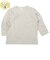 [ベビー]いつものTシャツ　長袖　天竺素材　アイボリー