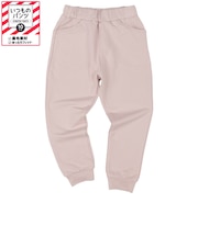 [キッズ]いつものパンツ10分丈 裏毛　ゆったりフィット ベージュ