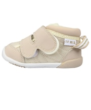 [11.0～13.5cm]イフミーオリジナルメッシュファーストシューズ　ベージュ