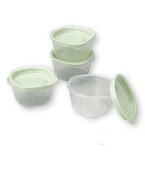 離乳食 保存容器 洗いやすい 丸型 100mL