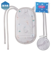 ひえひえマット だっこひも用 強冷感 アニマル柄