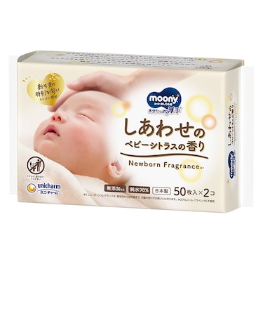 ムーニー おしりふき しあわせの香り 50枚×2パック