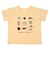 [キッズ]半袖Tシャツ　パネル　オレンジ