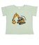 [ベビー]半袖Tシャツ　パネル　キミドリ