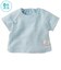 じゃぶじゃぶTシャツ　サックス