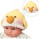 [40～50cm]ニット帽　アニマルモコモコ　かぞく　オカメインコ