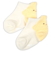 ソックス　　かかとモールひよこ