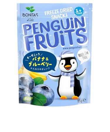 ◎ペンギンフルーツ バナナ＆ブルーベリー 15g