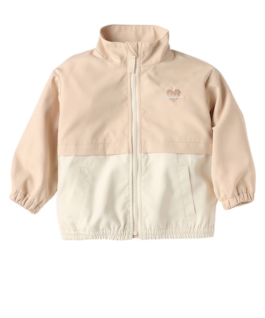 [キッズ]はっ水ジャケット　裏フリース　ベージュ
