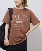 SANDIEGOロゴハーフスリーブTシャツ