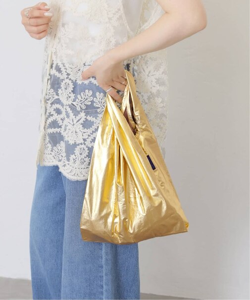 《追加》【BAGGU/バグー】 BABY BAGGU メタリック:バッグ