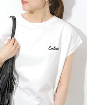 《追加》刺繍ロゴフレンチTEE