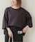 コットンシルケットバイオショートTEE
