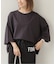 コットンシルケットバイオショートTEE
