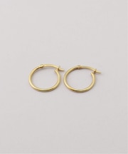 【Artisav/アルティサヴ】 silver GP hoop earring：ピアス