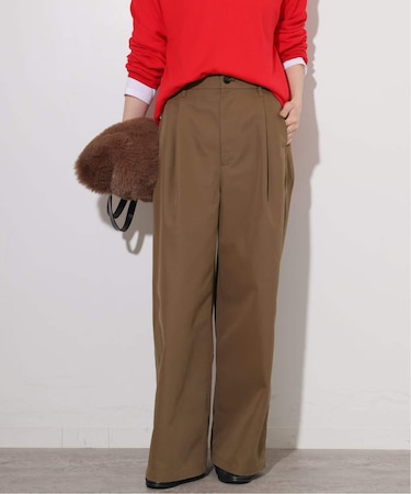 TCツイルワイドパンツ