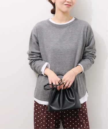 《追加2》［2枚セット］3WAYレイヤードニットプルオーバー