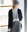 《一部WEB限定追加2》BiellaYarnワイドVネックカーディガン