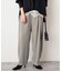 《3サイズ展開/追加》ワンタックバレルスラックス