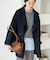 《シリーズあり/追加》souple wool ダブルフェイスミドルコート