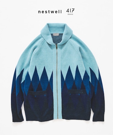 【NESTWELL / ネストウェル】417別注 カウチンニット