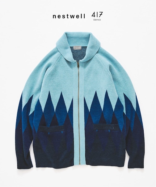 【NESTWELL / ネストウェル】417別注 カウチンニット