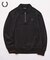FRED PERRY / フレッドペリー HALF ZIP COLLARED SWEATSHIRT
