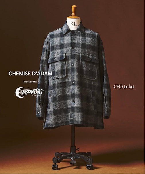 CHEMISE D'ADAM × MOONLIGHT CLOTHING CPO ジャケット