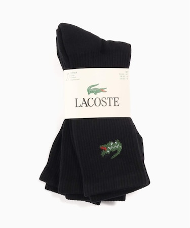 LACOSTE / ラコステ 3P Socks (Crew)