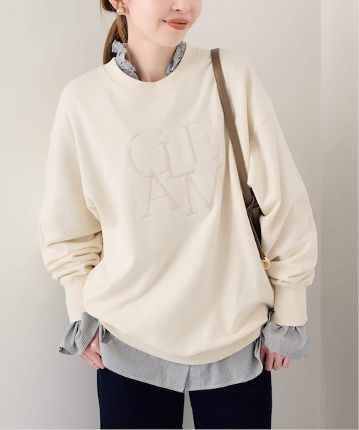 +81 BRANCA/ハチイチブランカ ロゴスウェット