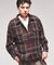 ロービングツイード チェックCPOシャツ