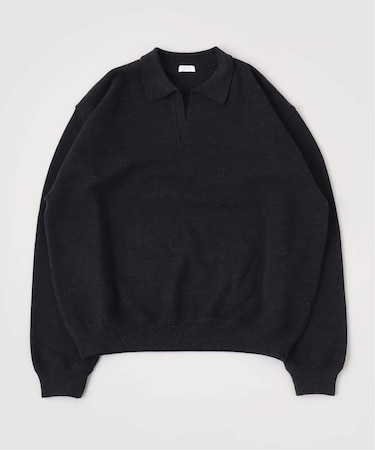 crepuscule / クレプスキュール Co/Wo Moss Stitch Skipper