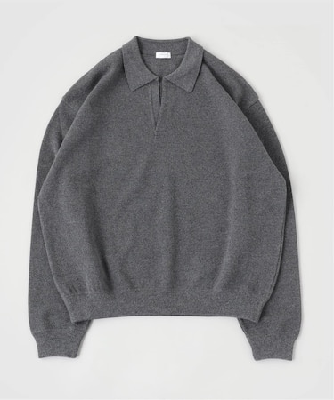 crepuscule / クレプスキュール Co/Wo Moss Stitch Skipper