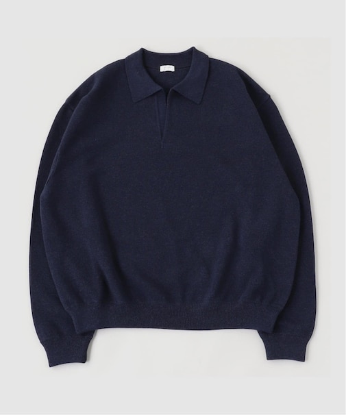 crepuscule / クレプスキュール Co/Wo Moss Stitch Skipper
