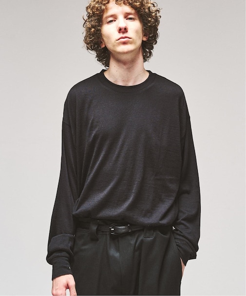 プレミアム メリノウール ロングスリーブTシャツ