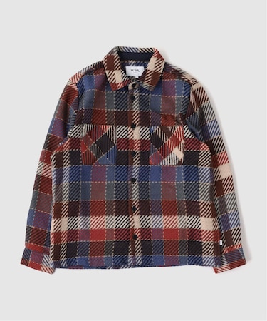 【WAX LONDON / ワックス ロンドン】WHITING OVERSHIRT PIKE CHK