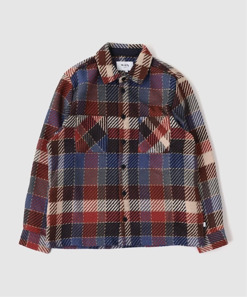【WAX LONDON / ワックス ロンドン】WHITING OVERSHIRT PIKE CHK