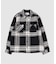 【WAX LONDON / ワックス ロンドン】WHITING OVERSHIRT OS GRID CHK