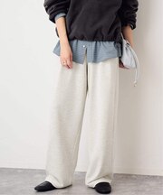 《吸湿発熱》CRテリーカーブパンツ